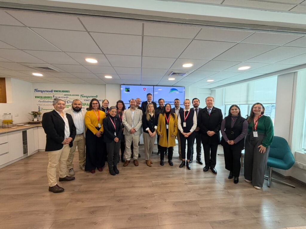 Reunión con delegación suiza encabezada Charlotte Bleisch, embajadora del país europeo.